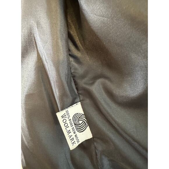 Vintage Y2K Womens Pendleton Red Plaid Dark Academia Preppy Wool Button Vest 6P - Picture 6 of 6